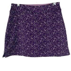 Tranquility Printed Purple Active Skort XS